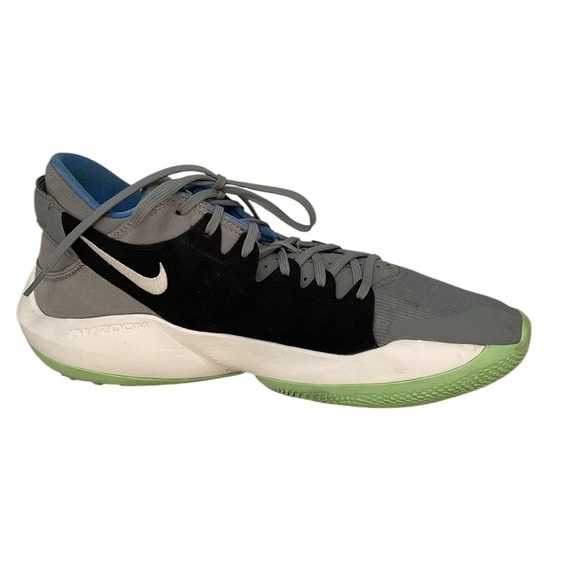 NIKE Shoes Freak 2 Air Zoom Men’s 12 Particle Grey CK5424 Running Sneakers - Picture 9 of 10